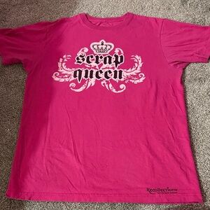 Recollections “Scrap Queen” Hot Pink Shirt